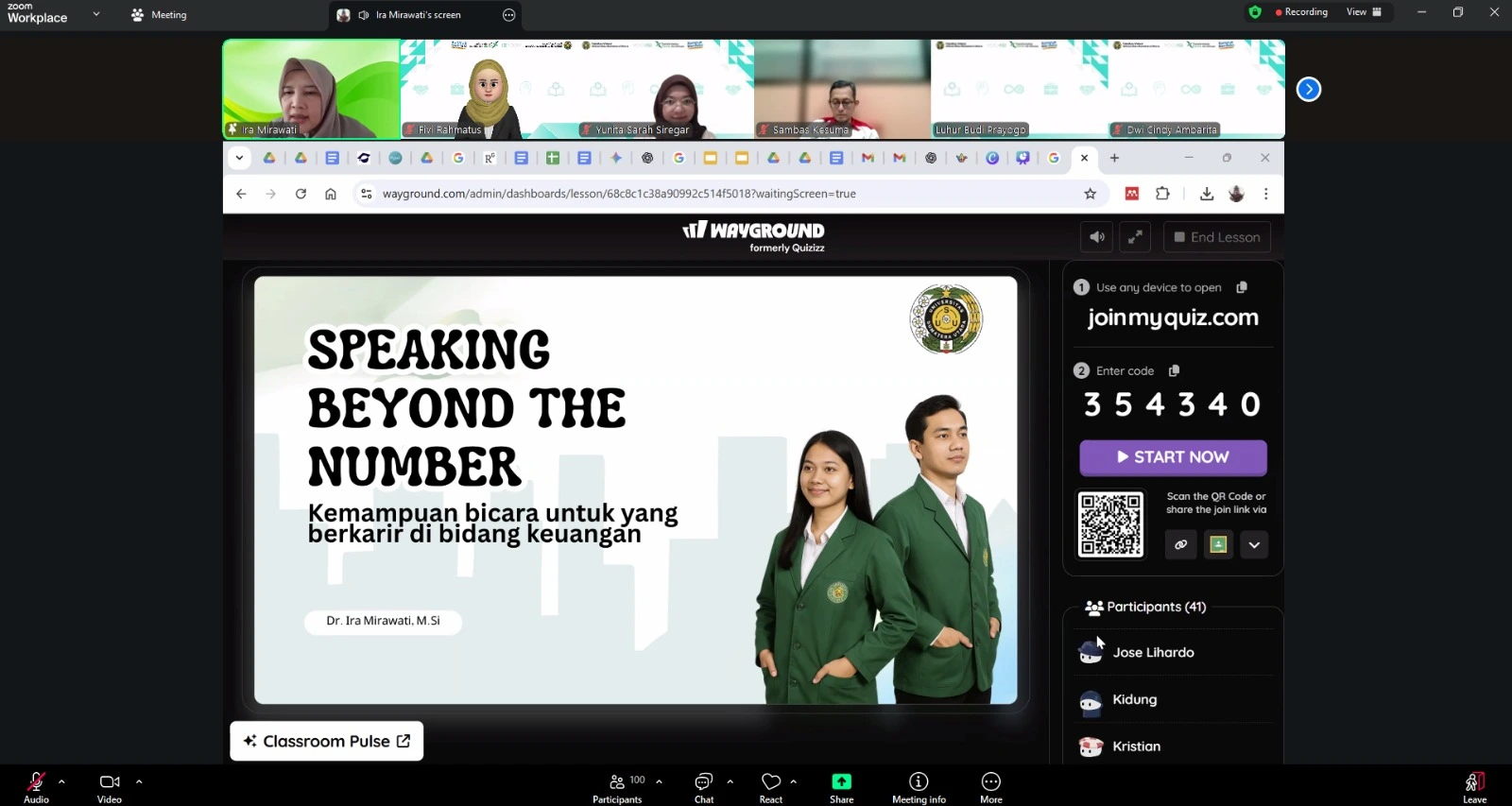 Webinar Akuntansi Sektor Publik Bahas Strategi Public Speaking Profesional Bagi Para Akuntan